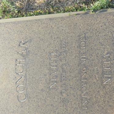 CONCHAR Neville 1931-1996 &amp; Netta 1928-2017