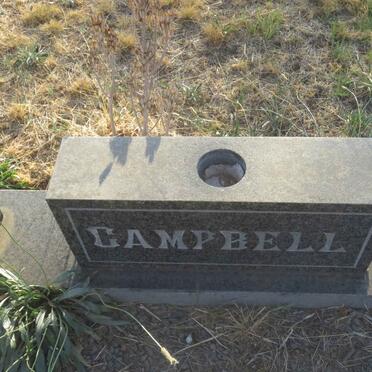 CAMPBELL Alexander Douglas 1914-1981 &amp; Maggie 1932-2018