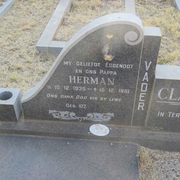 CLAASSEN Herman 1935-1981