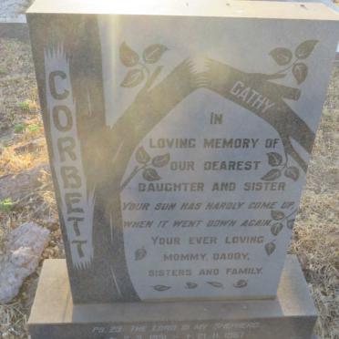 CORBETT Cathy 1951-1967