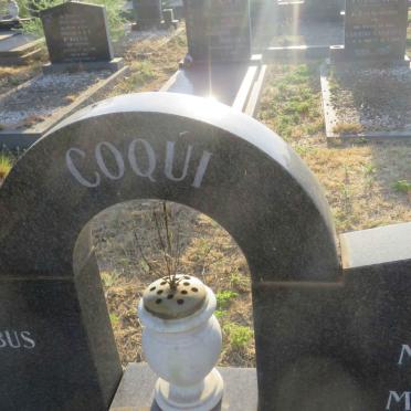 COQUI Adriaan Jacobus Petrus 1927-1989 &amp; Maria Magdalena 1929-1983