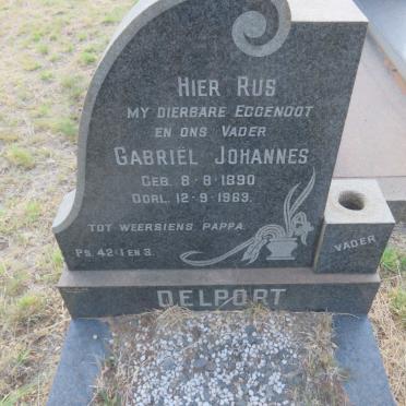 DELPORT Gabriël Johannes 1890-1963