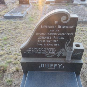 DUFFY Johannes Petrus 1922-1964