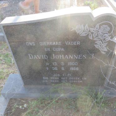 ERASMUS David Johannes J. 1900-1986 