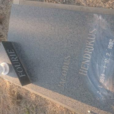FOURIE Jacobus Hendrikus 1954-1982