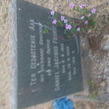 FOURIE Daniel Jacobus 1910-1966