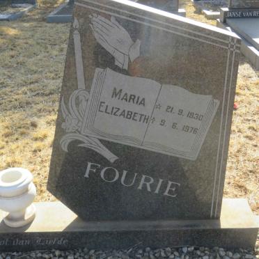 FOURIE Jacobus Petrus Smit 1927-1991 &amp; Maria Elizabeth 1930-1976