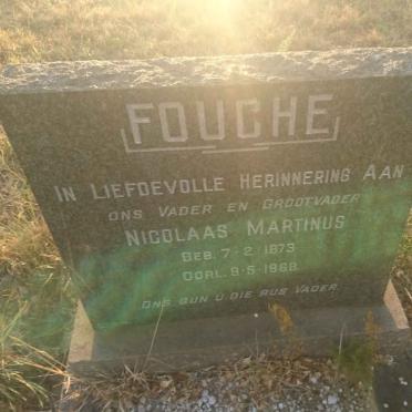 FOUCHE Nicolaas Martinus 1873-1968