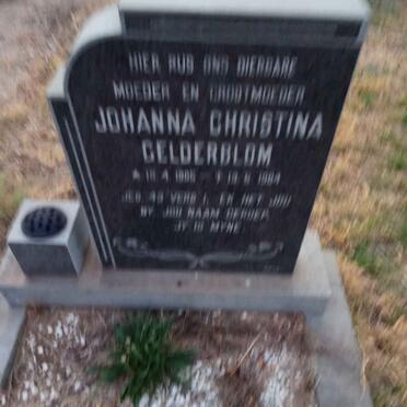 GELDERBLOM Johanna Christina 