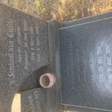 GRANGE Casper Francois, le 1914-1968 &amp; Anna Petronella 1919-1998