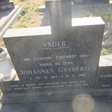 HAVENGA Johannes Gysbertus 1917-1982 &amp; Elsie Petronella M. 1919-2004