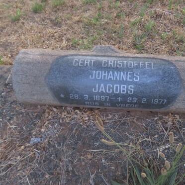 JACOBS Gert Cristoffel Johannes 1897-1977 &amp; Judith Johanna LOMBAARD 1902-1959