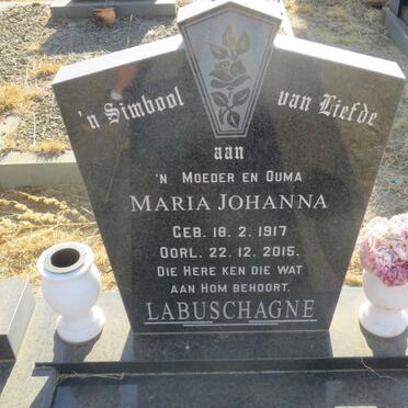LABUSCHAGNE Louwrens Abraham 1912-1999 &amp; Maria Johanna 1917-2015