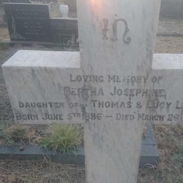 LEASK Bertha Josephine 1886-188?