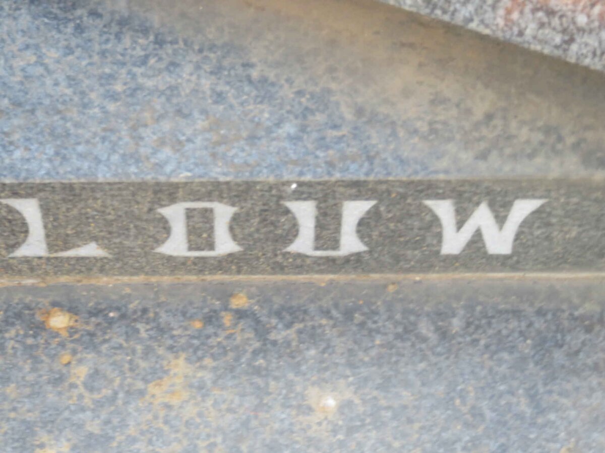 LOUW Alexander William 1942-1984 &amp; Dorothy Winifred 1949-