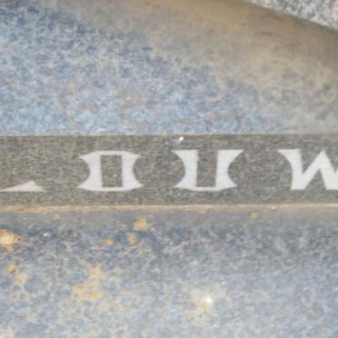 LOUW Alexander William 1942-1984 &amp; Dorothy Winifred 1949-