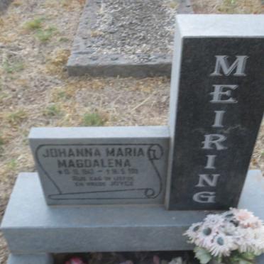 MEIRING Johanna Maria Magdalena