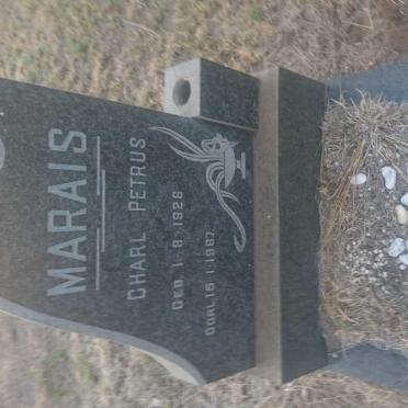 MARAIS Charl Petrus 1926-1967