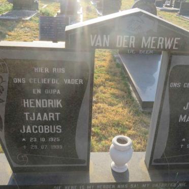 MERWE Hendrik Tjaart Jacobus, van der 1925-1993 &amp; Johanna Magrietha 1922-2007