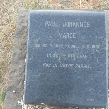 MAREE Paul Johannes 1892-1965
