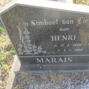 MARAIS Henri 1920-1982
