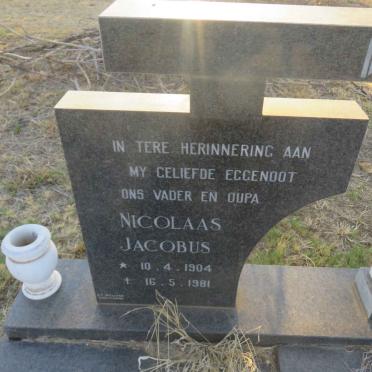MYNHARDT Nicolaas Jacobus 1904-1981 &amp; Hester Helena 1916-2002