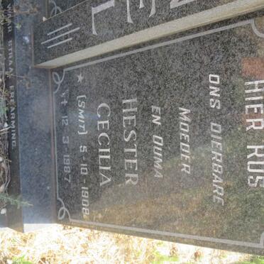 NEL Nicolaas Johannes 1905-1977 &amp; Hester Cecilia SMIT 1908-1987