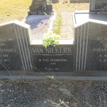 NIEKERK Pieter Johannes, van 1919-1977 &amp; Johanna Sophia 1922-1986