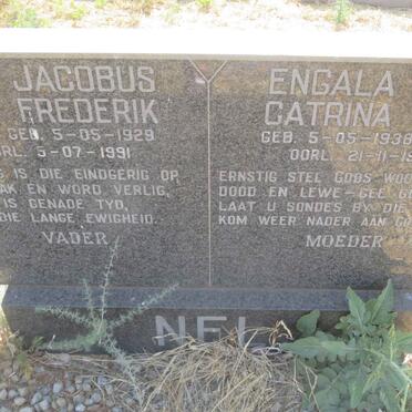 NEL Jacobus Frederik 1929-1991 &amp; Engala Catrina 1938-1984