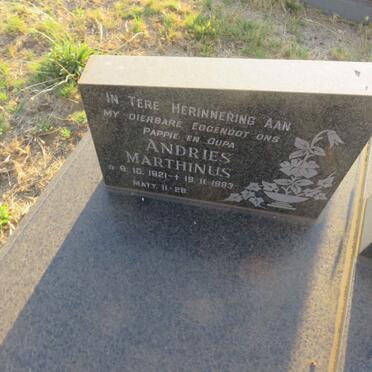 NYSSCHEN Andries Marthinus 1921-1983 &amp; Catharina Maria Aletta 1910-2000