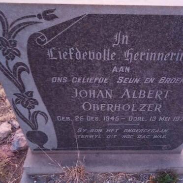OBERHOLZER Johan Albert 1945-1970