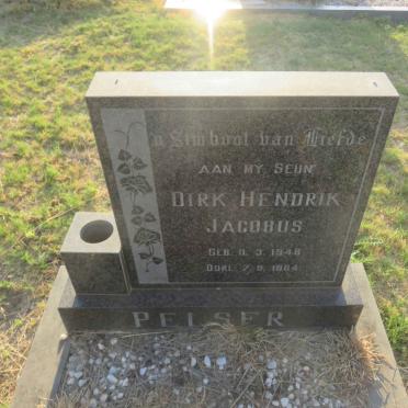PELSER Dirk Hendrik Jacobus 1946-1984