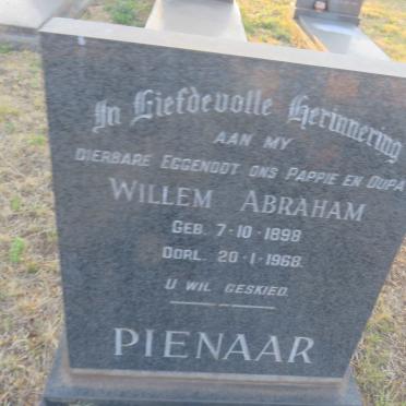 PIENAAR Willem Abraham 1898-1968