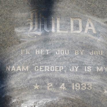PREIS Hilda 1933-