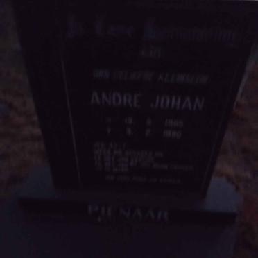 PIENAAR Andre Johan 19??-19??