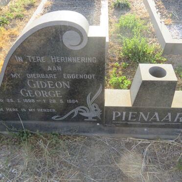 PIENAAR Gideon George 1898-1984 