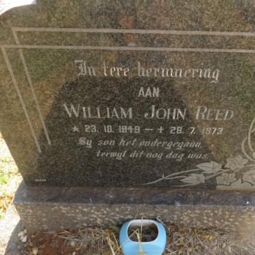 REED William John 1949-1973