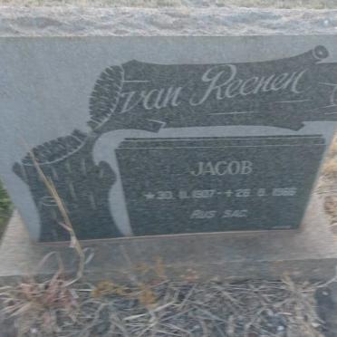 REENEN Jacob, van 19?7-1966
