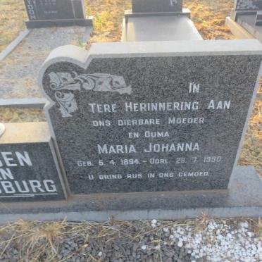 RENSBURG Zacharias Petrus , Jansen van 1891-1981 &amp; Maria Johanna 1894-1990