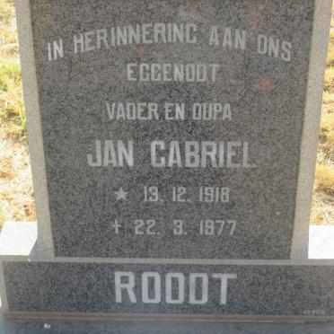 ROODT Jan Gabriel 1918-1977 &amp; Catharina Elizabeth 1915-2004