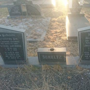 SCHOLTZ Petrus Jacobus 1918-1982 &amp; Jacoba Maria 1916-1997