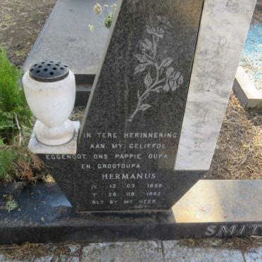 SMITH Hermanus 1898-1982 &amp; Johanna Catharina 1904-1997