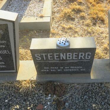 STEENBERG Abraham Samuel Jacobus 1916-1981 &amp; Gesina Sophia 1918-1987