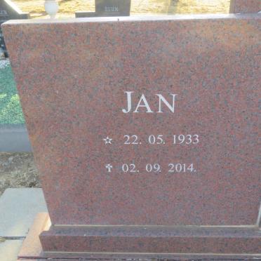 SCHALKWYK Jan, van 1933-2014 &amp; Marie 1933-1994