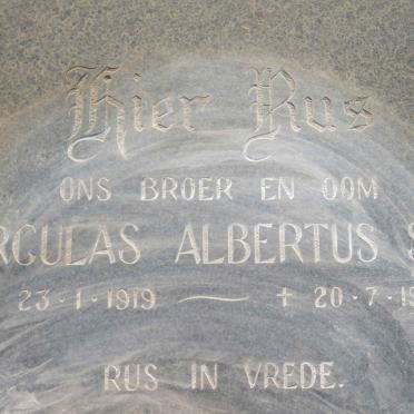 SMIT Herculas Albertus 1919-1984