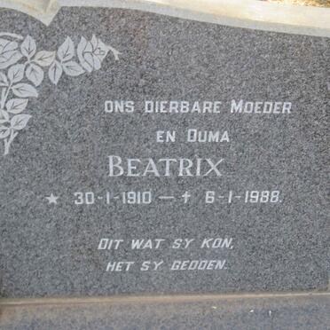 UYS Jan Matheus Christian 1899-1976 &amp; Beatrix 1910-1988