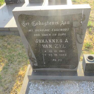 ZYL Johannes A., van 1918-1983
