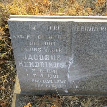 ? Jacobus Hendrikus 1941-1981