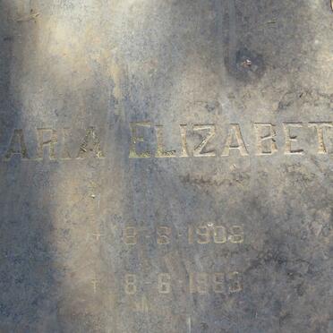 ? Andries Daniel 1909-1976 &amp; Maria Elizabeth 1908-1983
