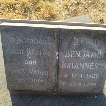 ? David Benjamin Johannes J. 1926-1998